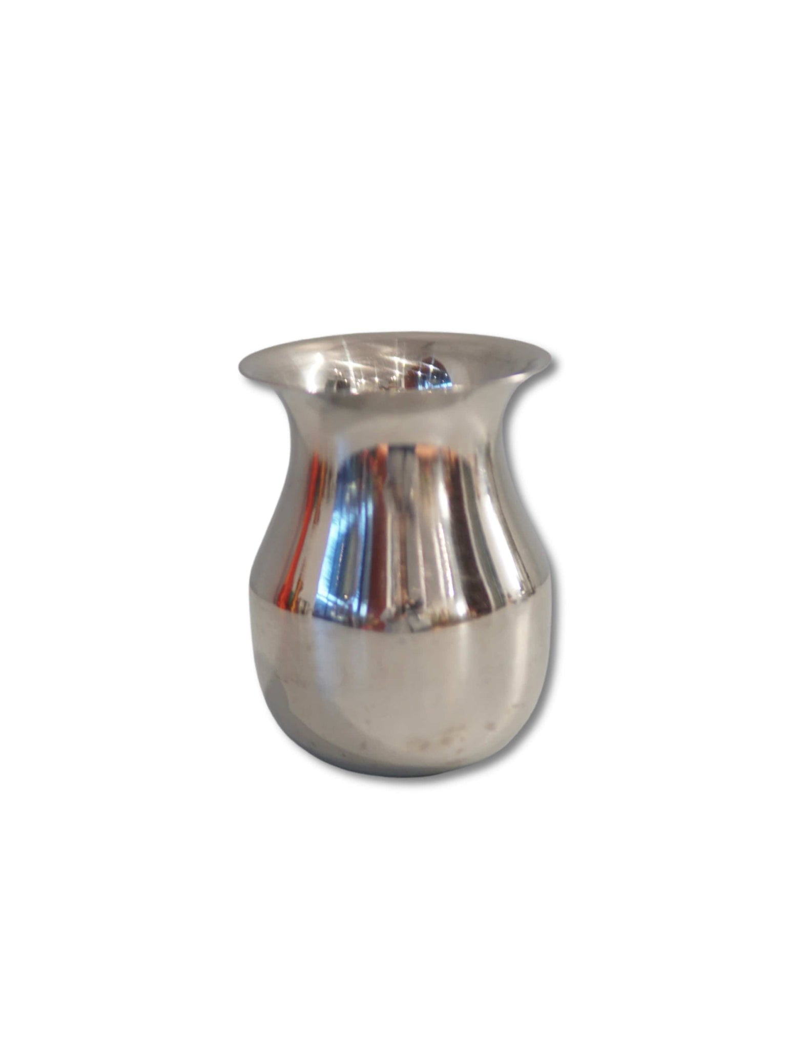 Case Study Objects Small silver vase La Bomba Floristry Vancouver Canada Small silver vase