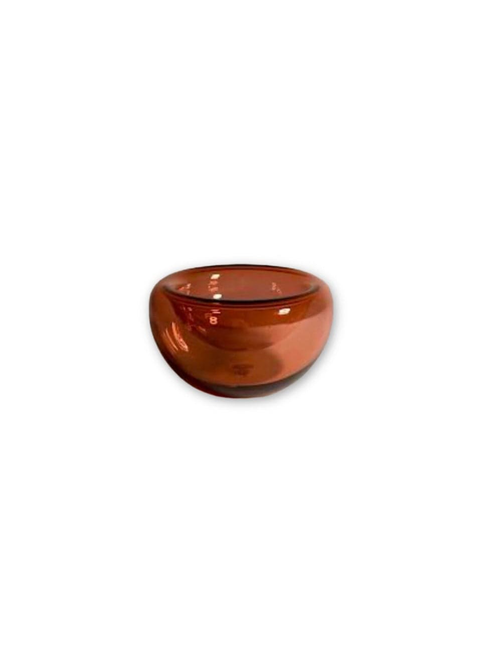 Jemma Van Osch Transparent Terracotta Jemma Van Osch Glass Bowl Small La Bomba Floristry Vancouver Canada